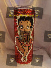 Load image into Gallery viewer, BETTY 2Ooz Rhinestone Embellished Beverage Stainless Steel Tumbler