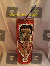 Load image into Gallery viewer, BETTY 2Ooz Rhinestone Embellished Beverage Stainless Steel Tumbler