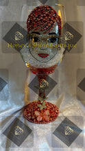 Load image into Gallery viewer, SIP IN STYLE Rhinestone Embellished Specialty Wine Glasses