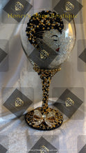 Load image into Gallery viewer, SIP IN STYLE Rhinestone Embellished Specialty Wine Glasses