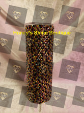 Load image into Gallery viewer, BEEHIVE 20oz Rhinestone Embellished Beverage Stainless Steel Tumbler