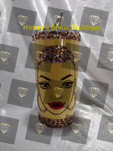 Load image into Gallery viewer, CHLOE 20oz RHINESTONE EMBELLISHED STAINLESS STEEL TUMBLER