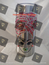 Load image into Gallery viewer, DANA-22oz Rhinestone Embellished Beverage Stainless Steel Tumbler