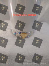 Load image into Gallery viewer, KHADIJAH 2Ooz Rhinestone Embellished Beverage Stainless Steel Tumbler.