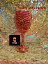 Load image into Gallery viewer, The DIAMOND COLLECTION-10oz Rhinestone Covered Embellished Specialty Glass