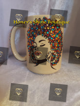 Load image into Gallery viewer, JESSE 15oz RHINESTONE EMBELLISHED COFFEE MUG
