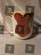 Load image into Gallery viewer, RAVEN-15oz Rhinestone Embellished Specialty Mug
