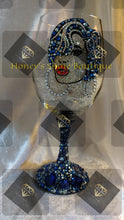 Load image into Gallery viewer, SIP IN STYLE Rhinestone Embellished Specialty Wine Glasses
