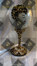 Load image into Gallery viewer, SIP IN STYLE Rhinestone Embellished Specialty Wine Glasses
