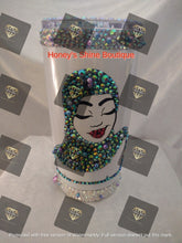 Load image into Gallery viewer, KHADIJAH 2Ooz Rhinestone Embellished Beverage Stainless Steel Tumbler.
