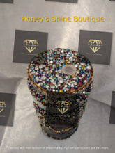 Load image into Gallery viewer, JAZMINE 16oz Rhinestone Embellished GLASS Snow Globe Tumbler
